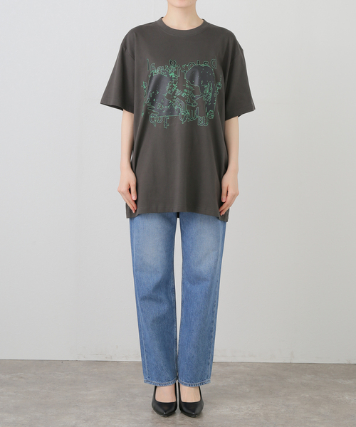bal(バル)の「【BAL/ バル】JT BALG-471(Tシャツ/カットソー・レディース・ホワイト/ブラック・MEDIUM)」の3枚目の写真