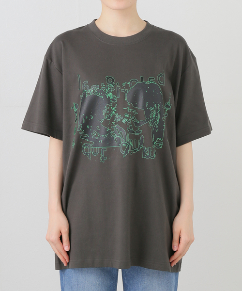 bal(バル)の「【BAL/ バル】JT BALG-471(Tシャツ/カットソー・レディース・ホワイト/ブラック・MEDIUM)」の4枚目の写真