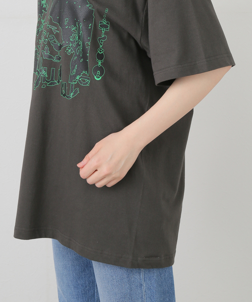 bal(バル)の「【BAL/ バル】JT BALG-471(Tシャツ/カットソー・レディース・ホワイト/ブラック・MEDIUM)」の9枚目の写真