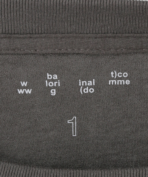 bal(バル)の「【BAL/ バル】JT BALG-471(Tシャツ/カットソー・レディース・ホワイト/ブラック・MEDIUM)」の10枚目の写真