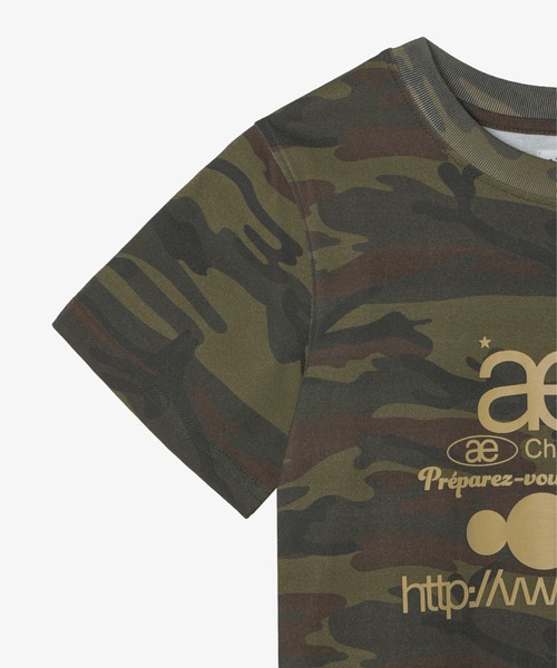 aeae（エーイーエーイー）の「WEB LOGO CROP T-SHIRTS（Tシャツ/カットソー・レディース・グリーン・FREE）」の5枚目の写真