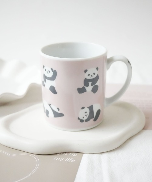 セール】【 Port / ポート 】 パンダ プリント 磁器 マグカップ
