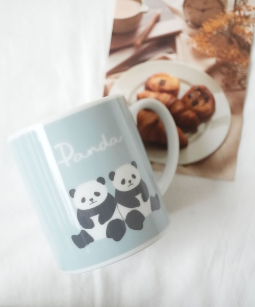 セール】【 Port / ポート 】 パンダ プリント 磁器 マグカップ