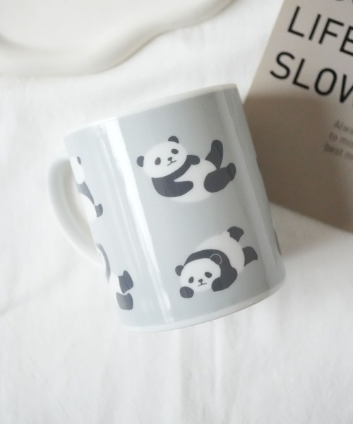 セール】【 Port / ポート 】 パンダ プリント 磁器 マグカップ