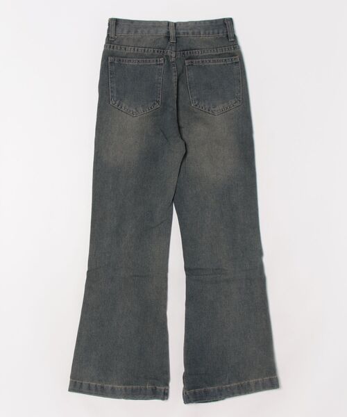 ARCHIVER（アーカイバ）の「【Lp】オーバーダイスタッズフレアデニムパンツ（デニムパンツ・レディース・ブルー・SMALL/MEDIUM/LARGE）」の8枚目の写真