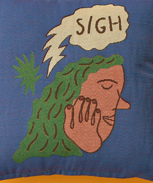 BIRTHDAY BAR（バースデイバー）の「norahi x BIRTHDAY BAR ジャガードクッションカバー（クッション/クッションカバー・レディース・ベージュ/ブルー・0）」の18枚目の写真