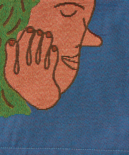 BIRTHDAY BAR（バースデイバー）の「norahi x BIRTHDAY BAR ジャガードクッションカバー（クッション/クッションカバー・レディース・ベージュ/ブルー・0）」の22枚目の写真