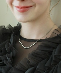 mic by Olu.（ミックバイオルドット）の「ニュアンスメタルネックレス（ネックレス）」