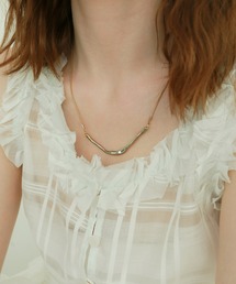 mic by Olu.（ミックバイオルドット）の「ニュアンスメタルネックレス（ネックレス）」