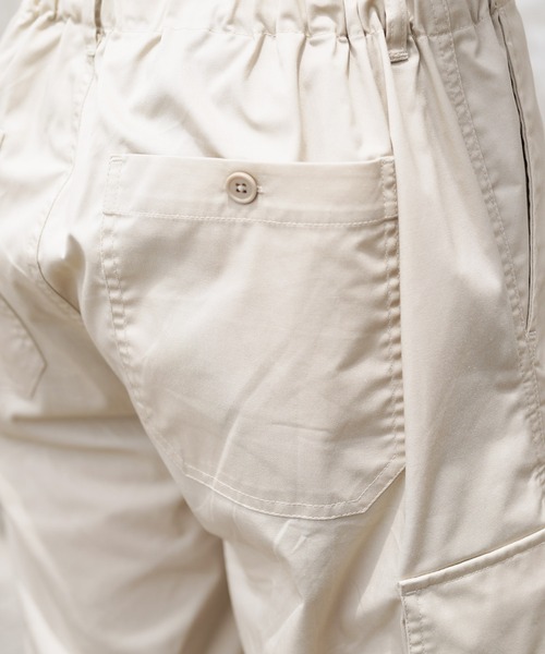 jiggys shop（ジギーズショップ）の「ワイドシルエット カーゴ イージー ハーフパンツ ショートパンツ（その他パンツ・メンズ・チャコールグレー/ブラック/オフホワイト/カーキ・MEDIUM/LARGE/X-LARGE）」の6枚目の写真