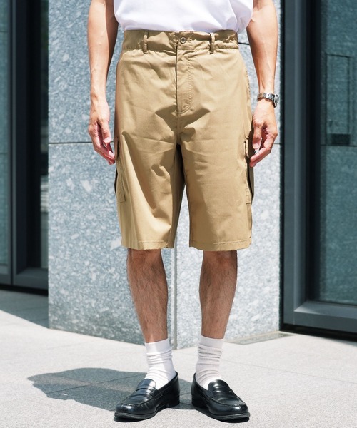 jiggys shop（ジギーズショップ）の「ワイドシルエット カーゴ イージー ハーフパンツ ショートパンツ（その他パンツ・メンズ・チャコールグレー/ブラック/オフホワイト/カーキ・MEDIUM/LARGE/X-LARGE）」の17枚目の写真