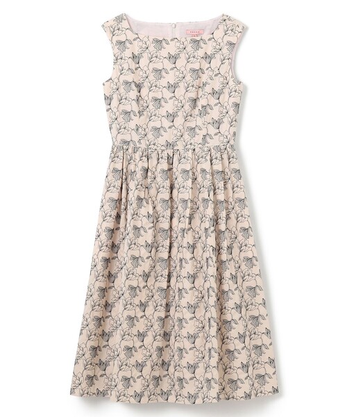 TOCCA（トッカ）の「CHAMBRAY GARDEN ドレス（ワンピース・レディース・ブラック系7/ブルー系7・0/2/4/6）」の15枚目の写真