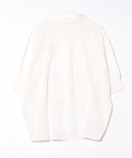 Rydia（リディア）の「スキッパーブラウス（シャツ/ブラウス・レディース・オフホワイト/ブラック・M）」の12枚目の写真