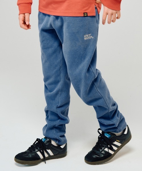 KRIFF MAYER Kid's Collection（クリフメイヤーキッズコレクション）の「裏シャギーデニムパンツ（デニムパンツ・キッズ・ライトブルー/ダークブルー・150/140/130/120/170/160）」の2枚目の写真