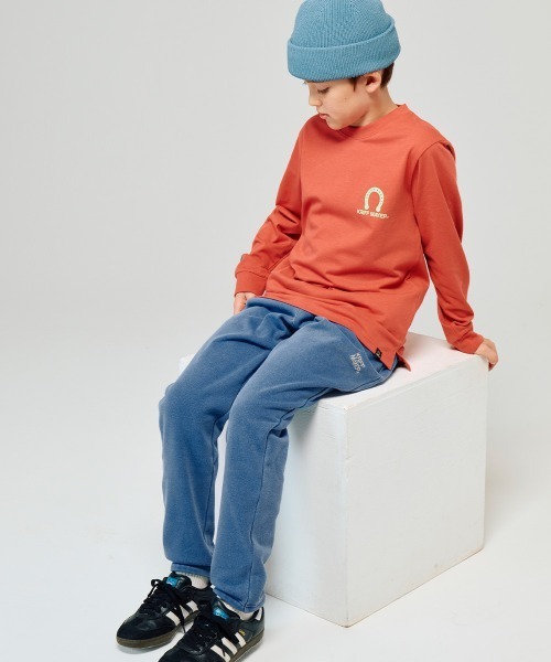 KRIFF MAYER Kid's Collection（クリフメイヤーキッズコレクション）の「裏シャギーデニムパンツ（デニムパンツ・キッズ・ライトブルー/ダークブルー・150/140/130/120/170/160）」の7枚目の写真