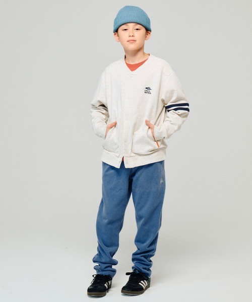 KRIFF MAYER Kid's Collection（クリフメイヤーキッズコレクション）の「裏シャギーデニムパンツ（デニムパンツ・キッズ・ライトブルー/ダークブルー・150/140/130/120/170/160）」の9枚目の写真