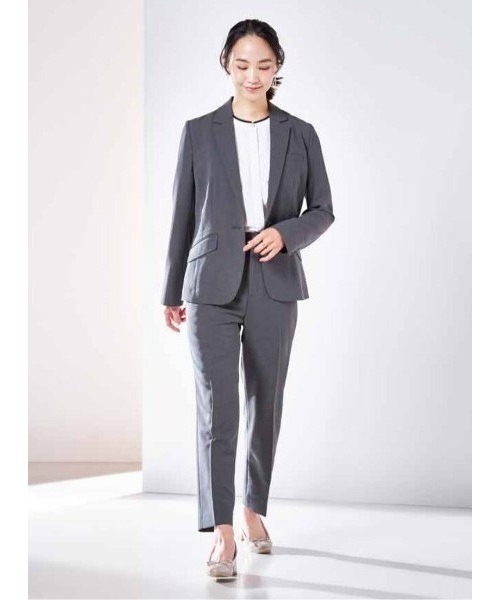 洗える・速乾・ストレッチ・薄手】からみメッシュ シングルジャケット