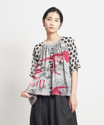 gomme Tシャツ・カットソー レディース ゴム 中古　古着 gomme Tシャツ・カットソー レディース 【古着】【中古】【送料