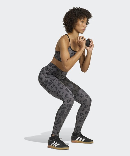 Optime エッセンシャルズ フルレングス レギンス プリント