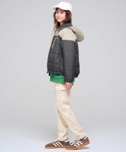 KRIFF MAYER Kid's Collection(クリフメイヤーキッズコレクション)の「【撥水・防汚】テクノロジャケット(その他アウター・キッズ・カーキ/チャコール/ネイビー/マスタード・170/130/120/160/150/140)」の6枚目の写真