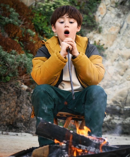 KRIFF MAYER Kid's Collection(クリフメイヤーキッズコレクション)の「【撥水・防汚】テクノロジャケット(その他アウター・キッズ・カーキ/チャコール/ネイビー/マスタード・170/130/120/160/150/140)」の8枚目の写真