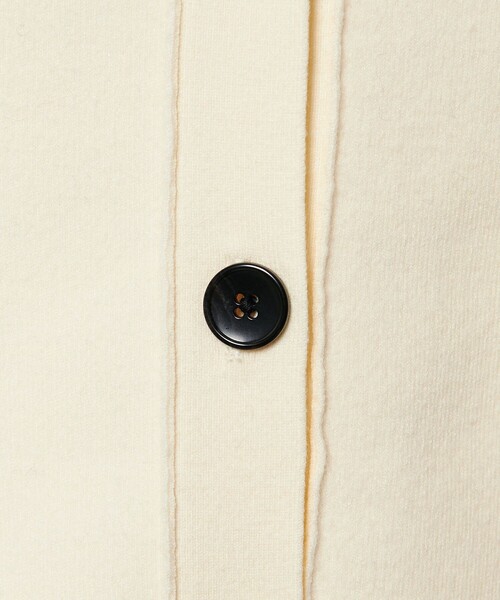 EMMEL REFINES（エメルリファインズ）の「＜EMMEL REFINES＞EM HW ハイショクライン 2WAY ニット トップス（ニット/セーター・レディース・オフホワイト/パープル・FREE）」の3枚目の写真