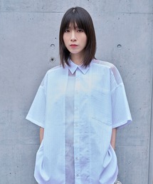 Nora Lily（ノラリリー）の「【Nora Lily】See-through Parts Switch S/S Shirt（シャツ/ブラウス）」