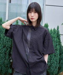 Nora Lily（ノラリリー）の「【Nora Lily】See-through Parts Switch S/S Shirt（シャツ/ブラウス・メンズ）」