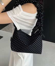 HALEY PESCA（ヘーリーペスカ）の「HALEY PESCA/2Way シャーリングドット柄バッグ（ショルダーバッグ）」