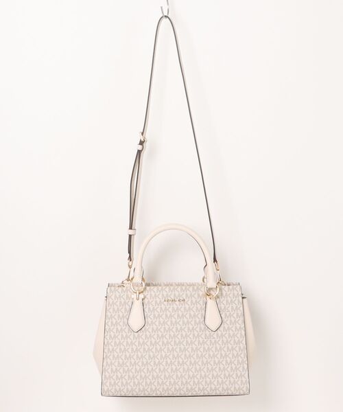MICHAEL KORS(マイケルコース)の「MARILYN MD SATCHEL サッチェル(ハンドバッグ・レディース・ベージュ系その他・FREE)」の1枚目の写真