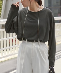 MONO-MART | 【スマートウォッシュ】フローティ シアートップス(Tシャツ/カットソー)