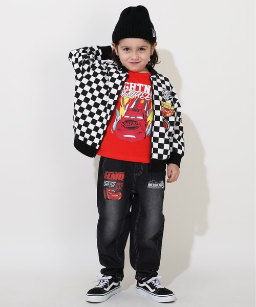 Disney（ディズニー）の「ディズニー カーズ ブラックデニムロングパンツ 0719K（デニムパンツ・キッズ・レッド系9・100cm/110cm/120cm/130cm/90cm）」の11枚目の写真