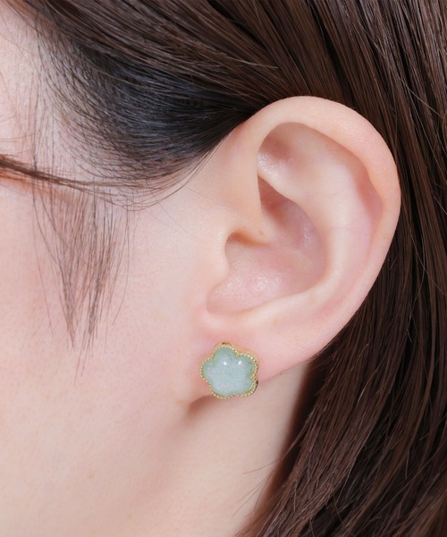 2-5日着 MARY QUANT スパークリングデイジーエポストーン ピアス スパークリングデイジー ピアス(ピアス(両耳用))|MARY