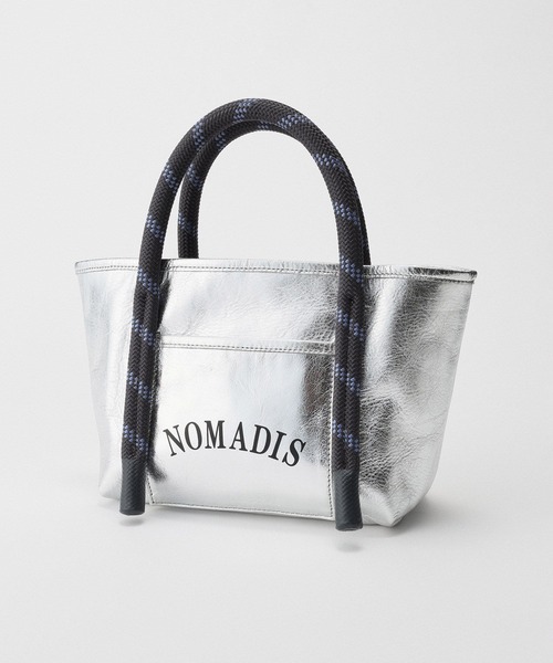 NOMADIS(ノマディス)の「【WEB限定】【NOMADIS】JOY BAG SILVER(トートバッグ・レディース・シルバー・フリー)」の1枚目の写真