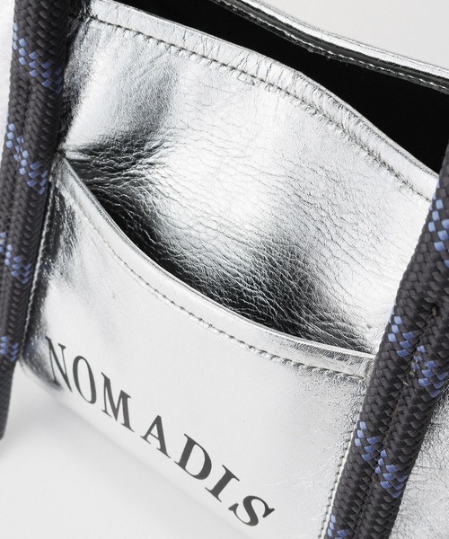 NOMADIS(ノマディス)の「【WEB限定】【NOMADIS】JOY BAG SILVER(トートバッグ・レディース・シルバー・フリー)」の3枚目の写真