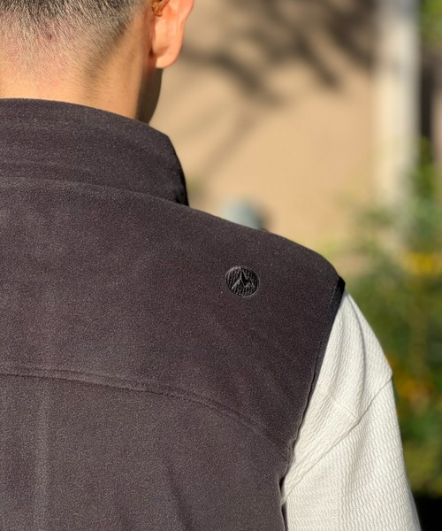 MARMOT（マーモット）の「【Marmot】Polarlite Fleece Vest（ベスト・メンズ・パープル/オレンジ/ブラック・LARGE/X-LARGE/MEDIUM）」の7枚目の写真