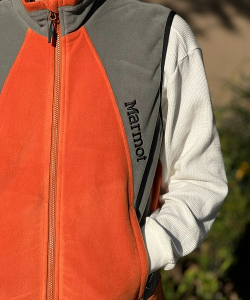 MARMOT（マーモット）の「【Marmot】Polarlite Fleece Vest（ベスト・メンズ・パープル/オレンジ/ブラック・LARGE/X-LARGE/MEDIUM）」の12枚目の写真