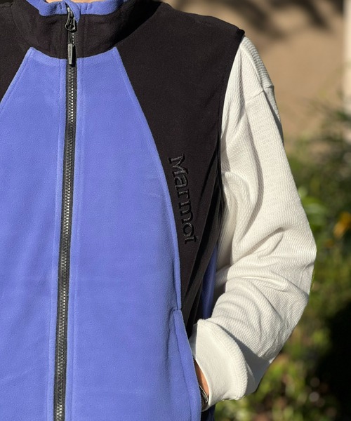 MARMOT（マーモット）の「【Marmot】Polarlite Fleece Vest（ベスト・メンズ・パープル/オレンジ/ブラック・LARGE/X-LARGE/MEDIUM）」の15枚目の写真