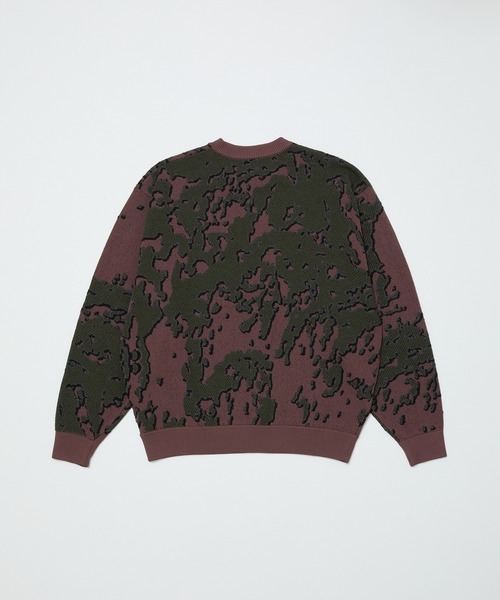 BAL（バル）の「JACQUARD PATTERN CREWNECK SWEATER（ニット/セーター・メンズ・セージグリーン/ブラウン/ブラック・3/2/1）」の11枚目の写真