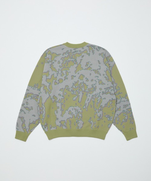 BAL（バル）の「JACQUARD PATTERN CREWNECK SWEATER（ニット/セーター・メンズ・セージグリーン/ブラウン/ブラック・3/2/1）」の13枚目の写真