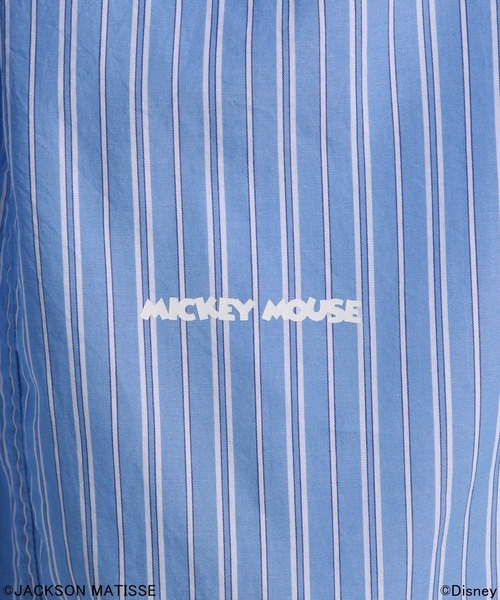 JACKSON MATISSE（ジャクソンマティス）の「【JACKSON MATISSE/BAYFLOW】「ミッキーマウス」デザインシャツ（シャツ/ブラウス・メンズ・ブラック/ブルー・MEDIUM/LARGE）」の7枚目の写真