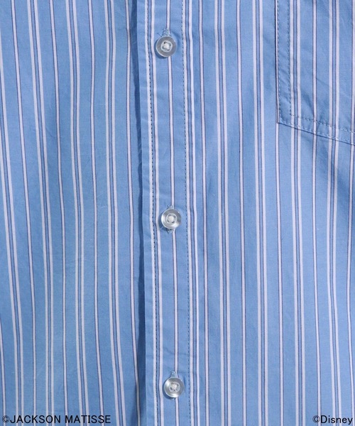 JACKSON MATISSE（ジャクソンマティス）の「【JACKSON MATISSE/BAYFLOW】「ミッキーマウス」デザインシャツ（シャツ/ブラウス・メンズ・ブラック/ブルー・MEDIUM/LARGE）」の8枚目の写真