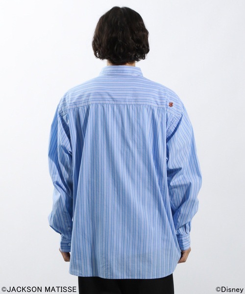 JACKSON MATISSE（ジャクソンマティス）の「【JACKSON MATISSE/BAYFLOW】「ミッキーマウス」デザインシャツ（シャツ/ブラウス・メンズ・ブラック/ブルー・MEDIUM/LARGE）」の11枚目の写真
