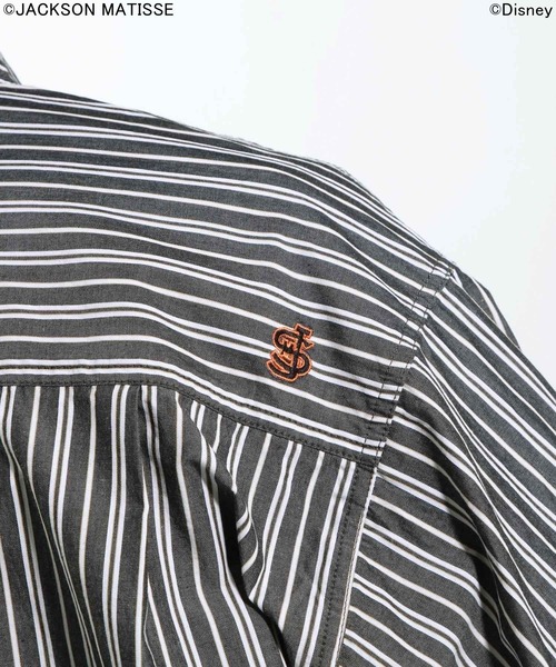 JACKSON MATISSE（ジャクソンマティス）の「【JACKSON MATISSE/BAYFLOW】「ミッキーマウス」デザインシャツ（シャツ/ブラウス・メンズ・ブラック/ブルー・MEDIUM/LARGE）」の17枚目の写真