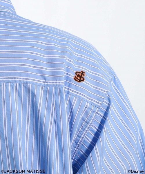 JACKSON MATISSE（ジャクソンマティス）の「【JACKSON MATISSE/BAYFLOW】「ミッキーマウス」デザインシャツ（シャツ/ブラウス・メンズ・ブラック/ブルー・MEDIUM/LARGE）」の18枚目の写真