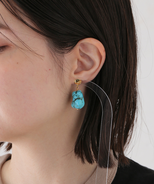 ANNI LU（アニールー）の「ANNI LU LA MER EARRINGS：ピアス（ピアス（両耳用）・レディース・B/A・FREE）」の5枚目の写真