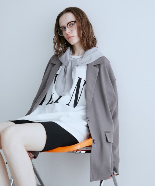 オーバーサイズテーラードジャケット / セットアップ対応（テーラード