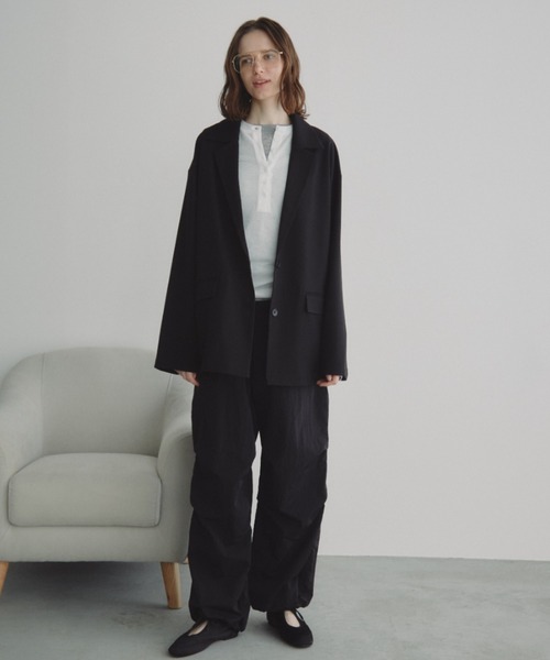 オーバーサイズテーラードジャケット / セットアップ対応（テーラード