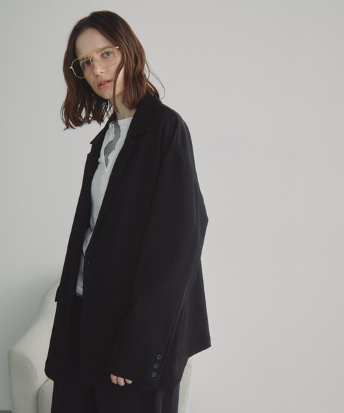 オーバーサイズテーラードジャケット / セットアップ対応（テーラード