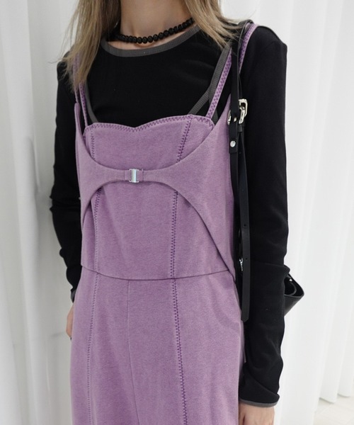 Ameri(アメリ)の「COLOR SCHEME SET TOP(その他トップス・レディース・アイボリー/ブラック/カーキ・FREE)」の1枚目の写真